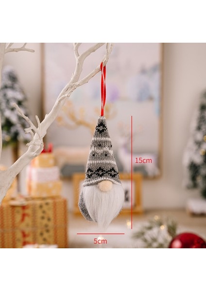 22-21-D Noel Süsleri Kırmızı Yıldız Noel Ağacı Kolye Noel Dıy Yeni Yıl 2023 Parti Hediyeleri Noel Tedarik Navidad 2022 Ev Dekor (Yurt Dışından)