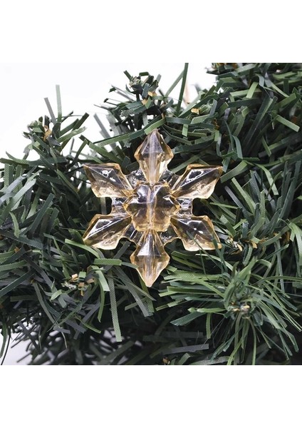 Şampanya-4.5 cm 10 Adet/paket Ev Için Noel Süslemeleri Kar Tanesi Noel Ağacı Süsler Asılı Kristal Akrilik Dıy Boncuk Perde Ev Dekor (Yurt Dışından)