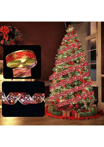 Altın-Sıcak 2 M Noel Şerit Peri Işık Noel Dekorasyon Dıy Yaylar Dize Işık Ağacı Süsler Ev 2023 Noel Dekor Yeni Yıl Navidad (Yurt Dışından)