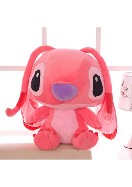 Ithal Kumaş Xl Büyük Boy 55 Cm. Lilo & Stitch Stiç Anime Figür Peluş Oyuncak Uyku & Oyun Arkadaşı