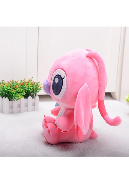 Ithal Kumaş Xl Büyük Boy 55 Cm. Lilo & Stitch Stiç Anime Figür Peluş Oyuncak Uyku & Oyun Arkadaşı