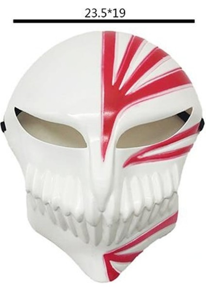 Kırmızı 2022new Sıcak Karikatür Figürü Kurosaki Çamaşır Suyu Maskesi Noel Dans Masquerade Parti Cosplay Cadılar Bayramı Serin Maske indirimleri