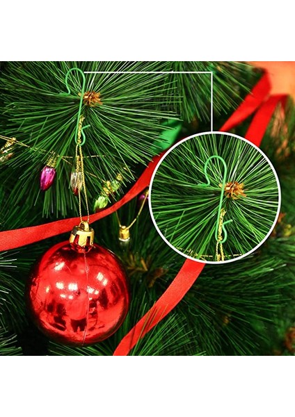 20 Adet Kırmızı 20/50 Adet Noel Süs Metal S-Şekilli Kanca Tutucu Noel Ağacı Topu Kolye Asılı Dekorasyon Ev Için Navidad Yeni Yıl (Yurt Dışından)