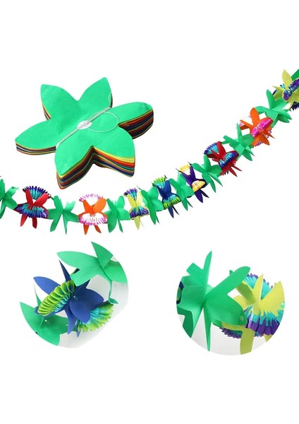 20 Adet Saman Hawaii Parti Süslemeleri Flamingo Garlands Banner Balonlar Aloha Luau Parti Tropikal Yaz Plaj Doğum Günü Partisi Malzemeleri (Yurt Dışından)
