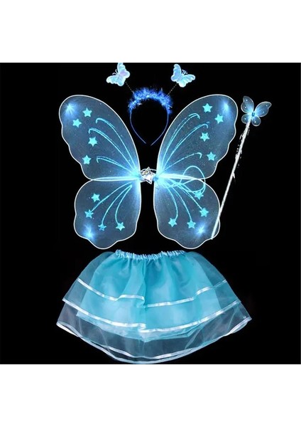 29 Kelebek Peri Kanatları Kostüm Kızlar Sparkle Prenses Melek Kanat Cadılar Bayramı Partisi Favor Kadınlar Için Cosplay Kostüm Sahne Hediye (Yurt Dışından)