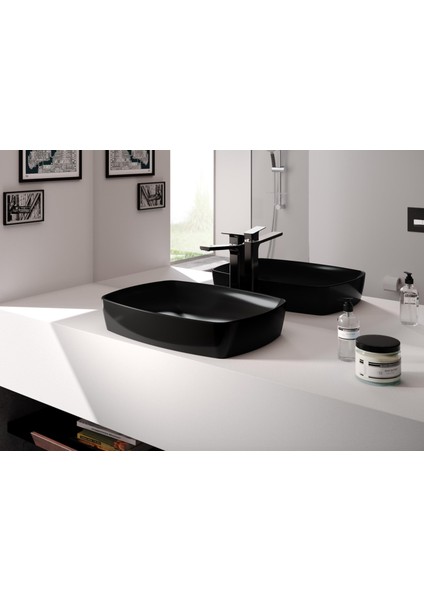 Eca Tiera Yüksek Tip Lavabo Bataryası Mat Siyah 102188002C1 modelleri