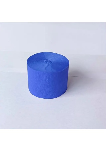 Kraliyet Mavi 1/3/6 Adet Renkli Krep Kağıt Rulo Oluklu Dıy Cadılar Bayramı Origami Doğum Günü Partisi Düğün Bebek Duş Zemin Dekorasyon (Yurt Dışından)