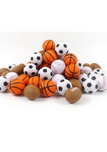 Anahtarlık 5 Adet 4 cm Komik Kabarık Top Futbol Basketbol Rugby Tenis Topları Spor Partisi Iyilik Çocuklar Çocuk Mutlu Futbol Doğum Günü Partisi Hediye (Yurt Dışından) fırsatları
