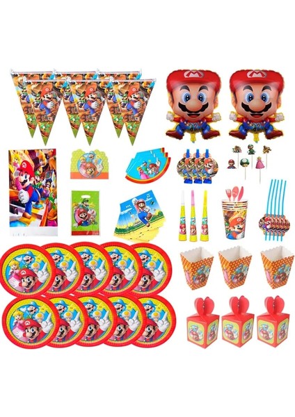 Patlamış Mısır Kutusu 6 Adet Süper Çocuk Parti Malzemeleri Sofra Kutlamak Çocuk Doğum Günü Partisi Bebek Duş Kağıt Plaka Etiket Festivali Tema Eğlenceli Dekorasyon (Yurt Dışından) modelleri