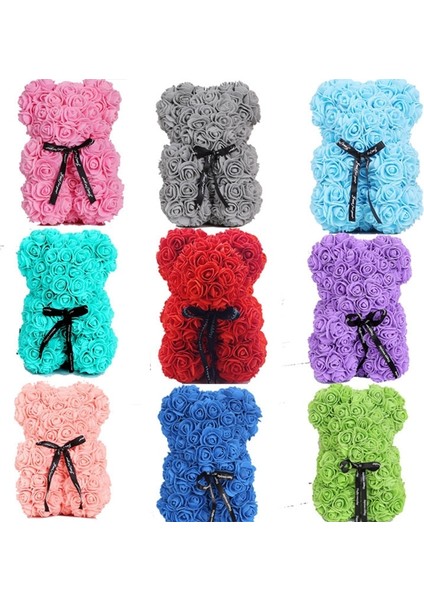 Şerit A09 LED Gül Teddy Bear Sevgililer Günü Hediyesi Dıy Doğum Günü Hediyesi Polistiren Strafor Ayı Bunny Kalp Kalıp Paskalya Için (Yurt Dışından)