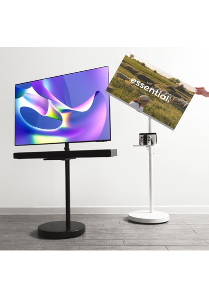 MARVEL STAND MI Taşınabilir, Yükseklik ve Açısı Ayarlanabilir Ayaklı Tv Fuar Monitor Çelik Standı fırsatları