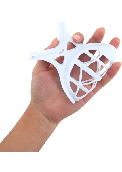 Mavi 3d Maske Tutucu Ayrı Burun Ağız Desteği Solunum Yardımı Iç Yastık Braketi Yeniden Kullanılmış Silikon Maske Nefes Alabilir Tutucu Ped indirimleri