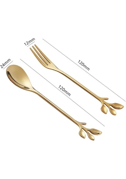 Altın Varak S F Yeni Santa Noel Kaşık Çatal Seti 2 Adet 2024 Yeni Yıl Noel Dekorasyonu Ev Için Noel Hediyesi Natal Noel 2023 Merry Christmas (Yurt Dışından)