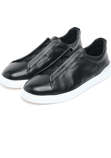 Comfort Taban Hakiki Deri Lastik Bağcıklı Erkek Sneaker fiyatları