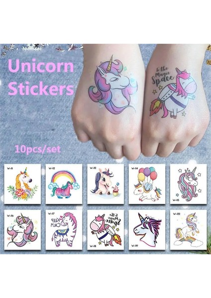 87 x 58 cm Balon 10 Adet Gökkuşağı Unicorn Tokat Bilezik Hediyeler Unicornio Parti Dekorasyon Mutlu Çocuk Kız Gökkuşağı At Tema Doğum Günü Partisi Iyilik (Yurt Dışından)