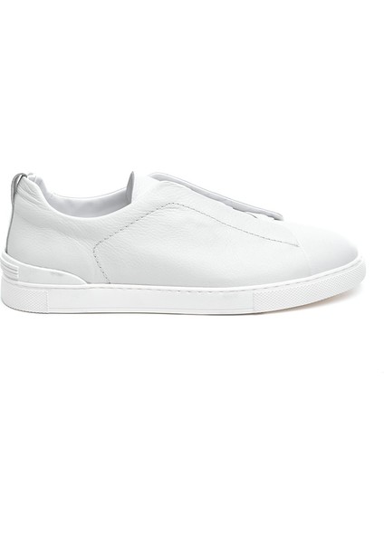 Comfort Taban Hakiki Deri Lastik Bağcıklı Erkek Sneaker