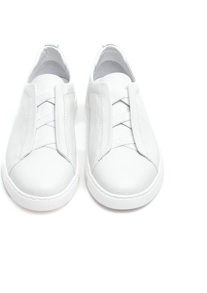Comfort Taban Hakiki Deri Lastik Bağcıklı Erkek Sneaker modelleri