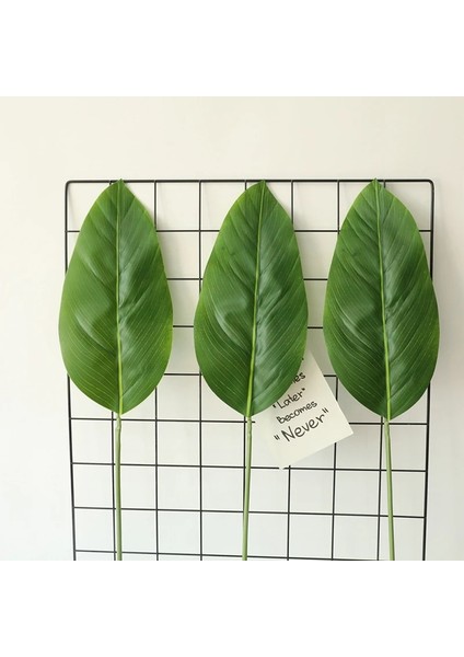 Yeşil 4 Adet Hawaii Orman Tarzı Ev Partisi Gecoration Yeşil Bitki Taklit Çiçek Düğün Düzenleme Aksesuarları Sahte Muz Yaprağı Canna (Yurt Dışından) modelleri