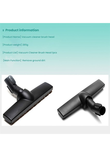 Yedek Set Sbb Parke Çarpışma Önleyici Pürüzsüz Zemin Fırçası At Kılı ile Miele Elektrikli Süpürge Için 35 mm 1 3/8 Inç (Yurt Dışından) modelleri