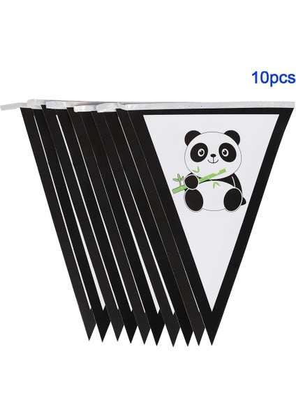 Kağıt SAMAN-25PCS Panda Parti Süslemeleri Mutlu Doğum Günü Afiş Balonlar Tek Kullanımlık Hediye Çanta Saman Kaşık Bardak Masa Örtüsü Bebek Duş Malzemeleri (Yurt Dışından) fırsatları