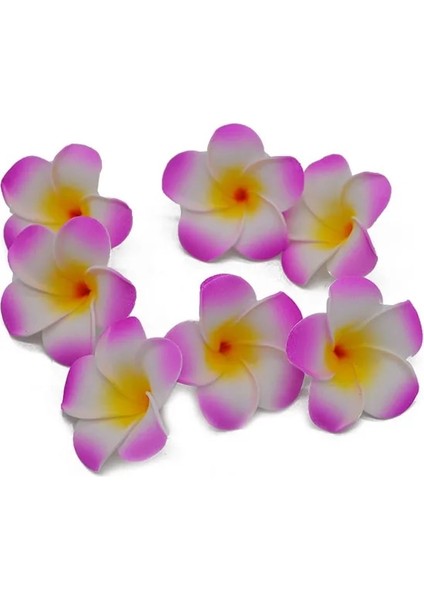 H05 6 cm 10 Adet/grup Plumeria Hawaii Pe Köpük Frangipani Yapay Çiçek Headdress Çiçekler Yumurta Çiçekler Düğün Dekorasyon Parti Malzemeleri (Yurt Dışından)