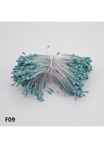 F09 400 Adet 400/800/4000 Adet 1.5mm Mini Inci Çiçek Ercik Pistil Çift Kafaları Düğün Ev Dekorasyonu Dıy El Sanatları Scrapbooking Sahte Çiçekler (Yurt Dışından)