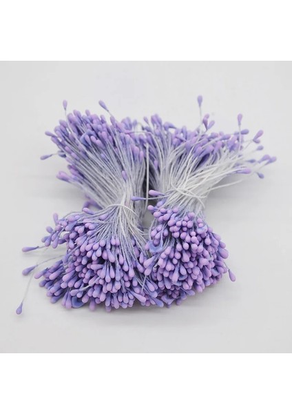 F09 400 Adet 400/800/4000 Adet 1.5mm Mini Inci Çiçek Ercik Pistil Çift Kafaları Düğün Ev Dekorasyonu Dıy El Sanatları Scrapbooking Sahte Çiçekler (Yurt Dışından)