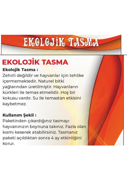 Ekolojik Tasma - 45 cm