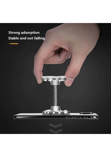Mavi Dönebilen Çok Açılı Çift Taraflı Telefon Tutucu 360 Derece Dönebilen Sihirli Vantuz Cep Telefonu Tutucu Araç Braketi Smartphon (Yurt Dışından) indirimleri