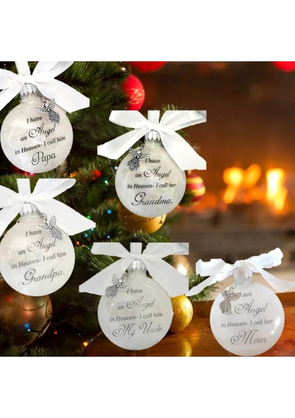 21-Anne Kuş Noel Topu Melek Süs Asılı Burcu Kolye Süslemeleri Için Cennette Bir Meleğim Var Anıt Ev Dekor Navidad 2022 (Yurt Dışından) indirimleri