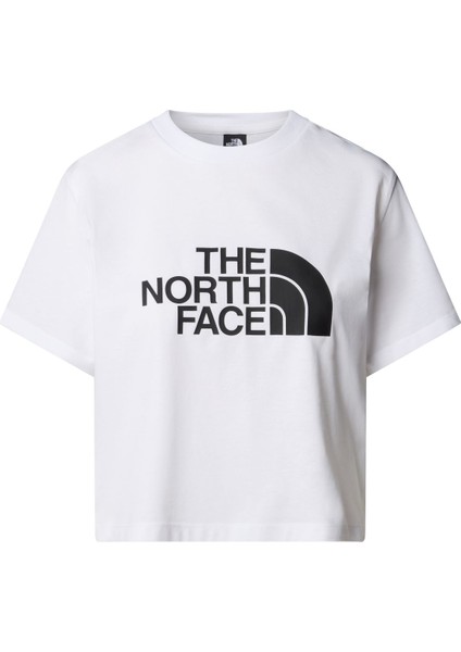 Kadın Ss Easy Relaxed Cropped Tişört Nf0a8a6hfn41