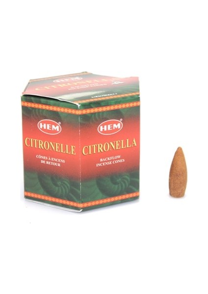 Citronella Aromalı Geri Akış Tütsü