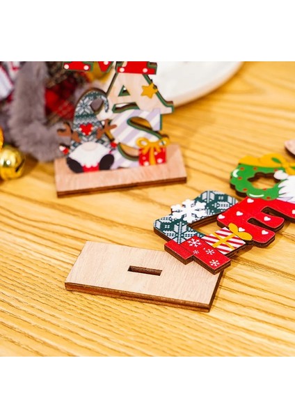 Hoşgeldiniz Yeni Noel Dekorasyon Ahşap Masa Ayakta Süsler Hoş Geldiniz Noel Noel Mektup Ahşap Işareti Merry Christmas Dekor Ev Için (Yurt Dışından)