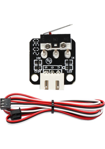 250V 2A Mikro Limit Switch End Stop 3D Yazıcı Micro Mekanik Durdurma Anahtar Cnc Makebot Prus Ramps1.4 Ender 3 Cr 10 Reprap Creality Ender 3 Pro Ender 3 V2