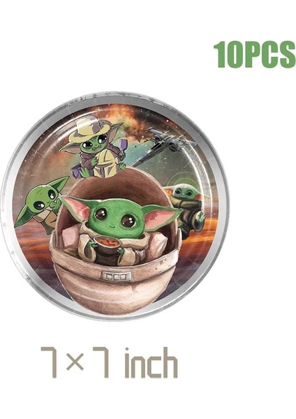 Şeker Kutusu 6 Adet Yeni Mandaloria Yoda Bebek Doğum Günü Partisi Süslemeleri Balon Yoda Hediye Keseleri Fincan Masa Örtüsü Çocuklar Için Bebek Duş Malzemeleri Hediye (Yurt Dışından) fırsatları