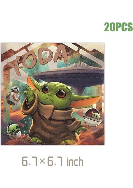 Şeker Kutusu 6 Adet Yeni Mandaloria Yoda Bebek Doğum Günü Partisi Süslemeleri Balon Yoda Hediye Keseleri Fincan Masa Örtüsü Çocuklar Için Bebek Duş Malzemeleri Hediye (Yurt Dışından) indirimleri