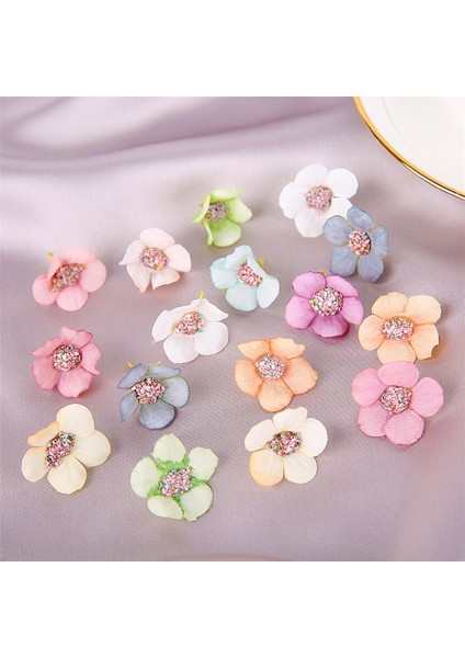 Koyu Kırmızı 100 Adet 100 Adet 2 cm Sahte Papatya Çiçek Başları Mini Ipek Yapay Çiçekler Çelenk Scrapbooking Ev Düğün Sevgililer Günü Süslemeleri Için (Yurt Dışından)