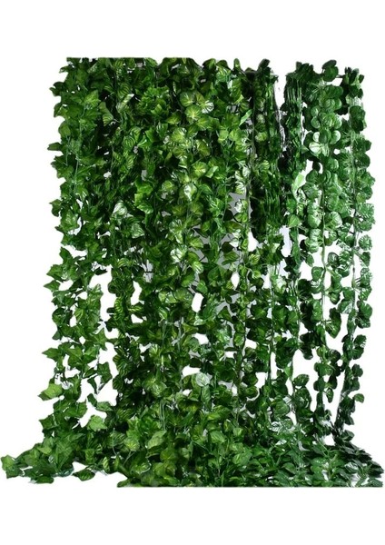 81 Adet 3 cm 81-90 Adet Yaprak 1 Adet 2.2m Ev Dekor Yapay Sarmaşık Yaprağı Çelenk Bitkiler Asma Sahte Yeşillik Çiçekler Sarmaşık Yeşil Sarmaşık Çelenk (Yurt Dışından)