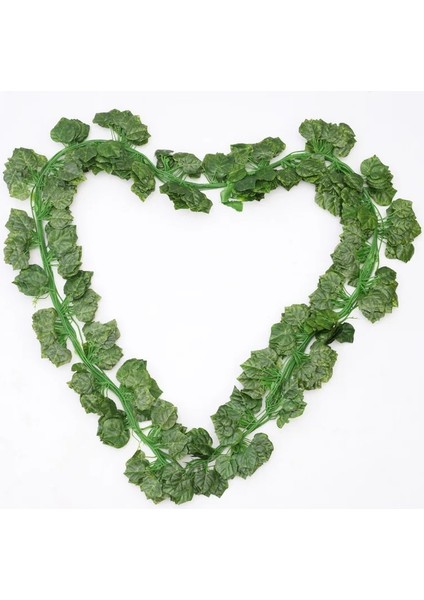 Tatlı Patates Yaprakları Yapay Bitkiler Simüle Yeşil Yaprak Simüle Sarmaşık Yaprak Sarmaşık Şerit Pseudogreen Yaprak Asma Ev Dekorasyon Aksesuarları (Yurt Dışından)