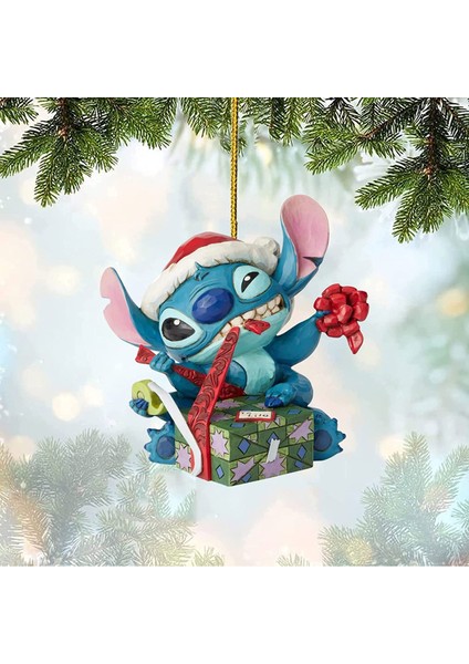 Stil 3 Yeni Disney Dikiş Aksiyon Figürü Noel Ağacı Kolye Noel Dekor Askı Süsleri Bebek Parti Sırt Çantası Dekorasyon Hediye (Yurt Dışından)