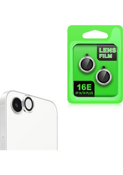 iPhone 16E ​​​​kamera Temperli Cam Lens Koruyucu Cl-07
