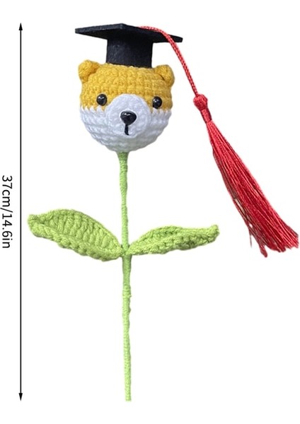 S33 Tığ Işi Çiçek Resim Olarak Domuz Tığ Çiçek Sevimli Yapay Çiçekler Kawaii El Örgü Buket Ev Yapımı Tığ Çiçek Dekor Dıy Öğretmenler Günü Hediyeleri 꽃다발 (Yurt Dışından)