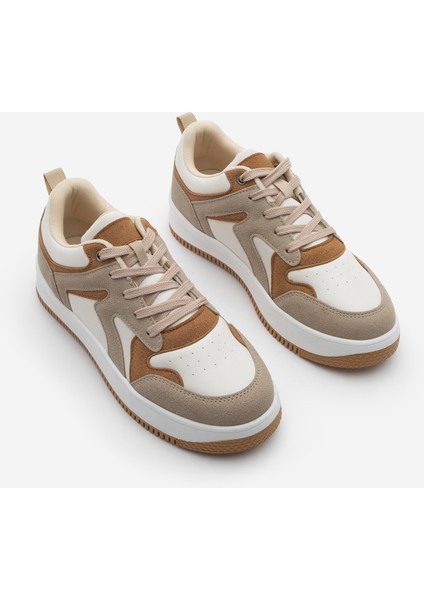 Kadın Sneaker Yüksek Taban Spor Ayakkabı Aryan indirimleri