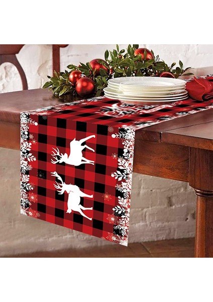 STYLE14 Noel Masa Koşucu Ev Masa Örtüsü Için Merry Christmas Dekorasyon Noel Süs Navidad Noel Hediyeleri Yeni Yıl Partisi 2023 (Yurt Dışından) indirimleri