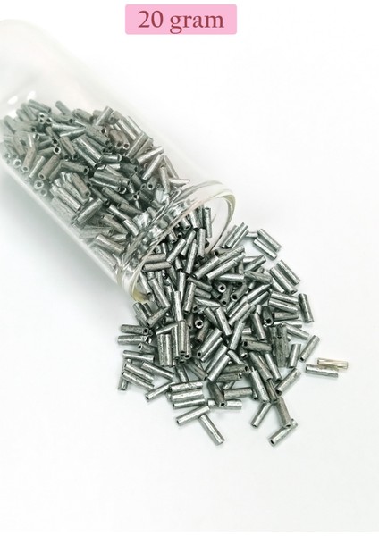 Uzun Boru Kesme Boncuk Çap 2mm Uzunluk 10 Mm - 4 Renk - Toplam 80 Gram - Bnc430 fırsatları