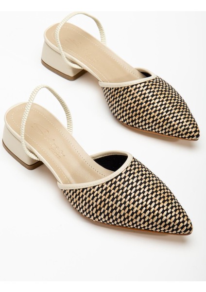 Suins Fabina Lastikli Kadın Babet Ayakkabı modelleri