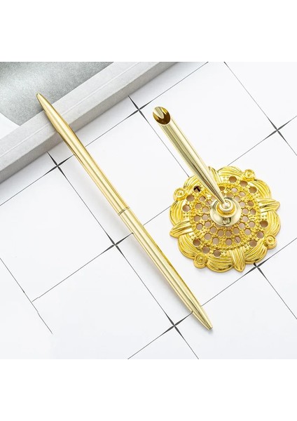 Rosegold Kalem Tutucu Olarak Altın Düğün Parti Siyah Ziyaretçi Defteri Imzalama Kalem Aşk Burcu Tutucu Masa Süslemeleri Takım Gelin Olmak Bekarlığa Veda Partisi Malzemeleri (Yurt Dışından)