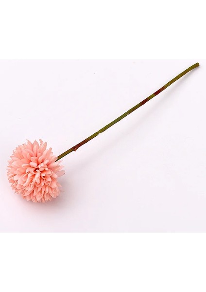 Açık Pembe 1 Adet 30 cm Yapay Çiçek Karahindiba Topu Krizantem Sahte Çiçek Oturma Odası Saksı Çiçek Aranjmanı Düğün Dekorasyon (Yurt Dışından)