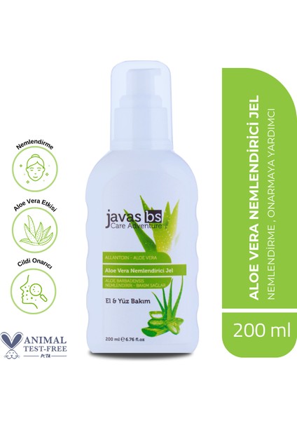 Aloe Vera Yoğun Nemlendirici Ve Etkili Jel