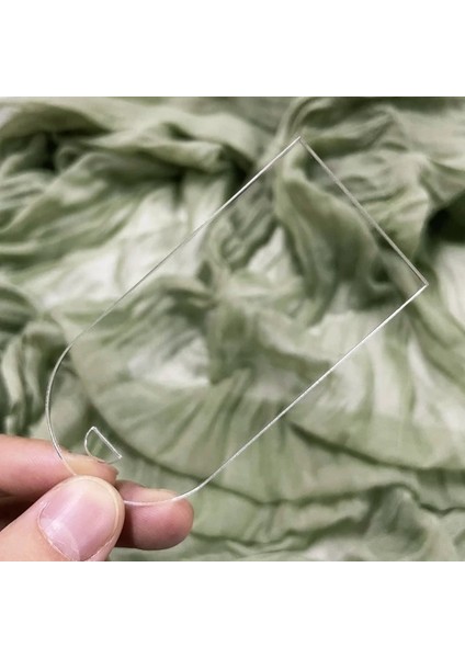 Şeffaf 10 Adet Akrilik Düğün Yeri Kartı Oturma Kartları Düğün Spuulies Buzlu Isim Etiketi Kemer Boş Düğün Dekorasyon Dıy Şerit Asılı Burcu (Yurt Dışından)